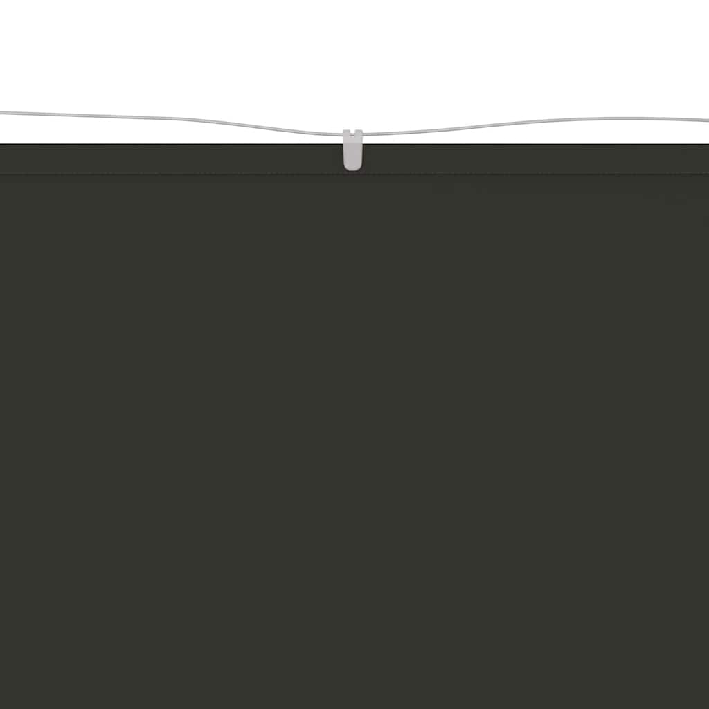 Paravento Verticale Antracite 180x1000 cm Tessuto Oxford | homemem39