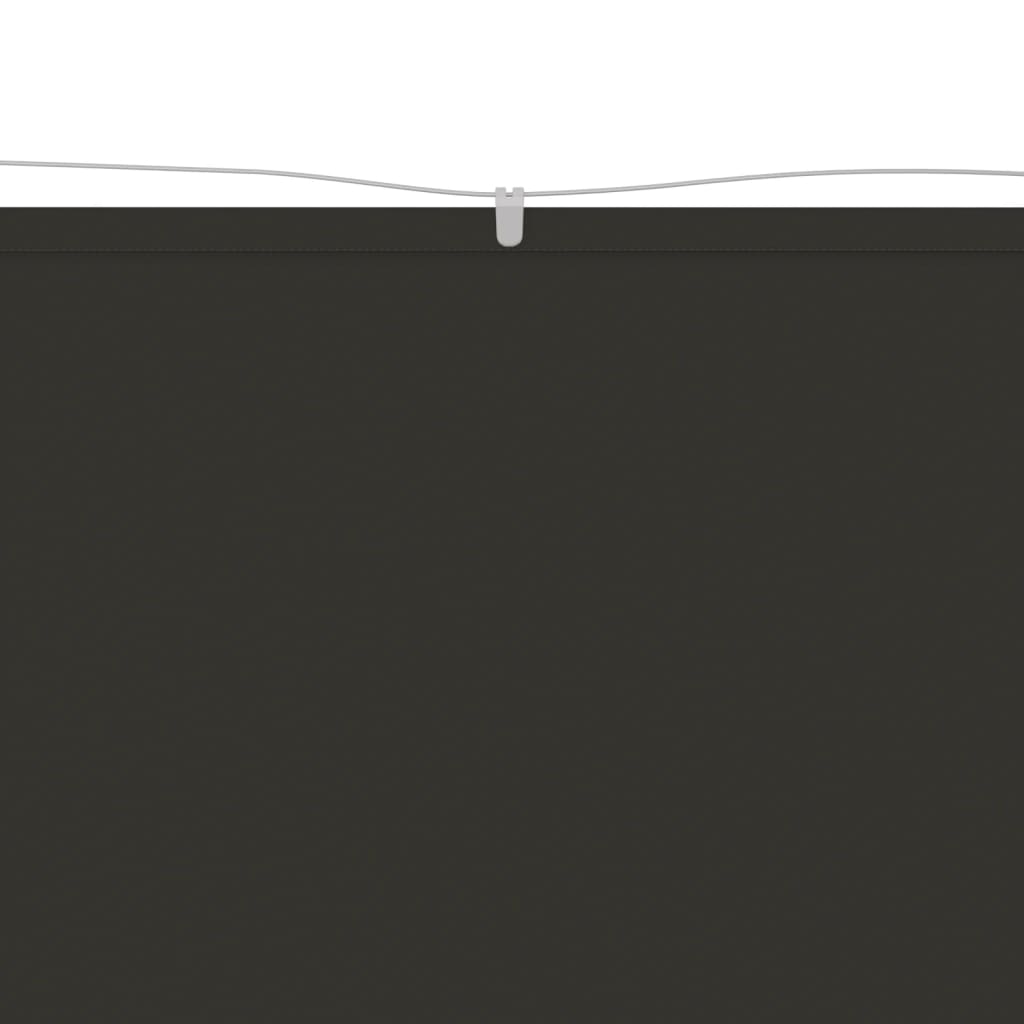 Paravento Verticale Antracite 180x1200 cm Tessuto Oxford - homemem39
