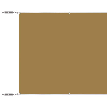 Paravento Verticale Beige 60x600 cm in Tessuto Oxford | homemem39