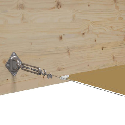 Paravento Verticale Beige 60x1200 cm in Tessuto Oxford | homemem39