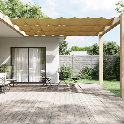 Paravento Verticale Beige 60x1200 cm in Tessuto Oxford - homemem39