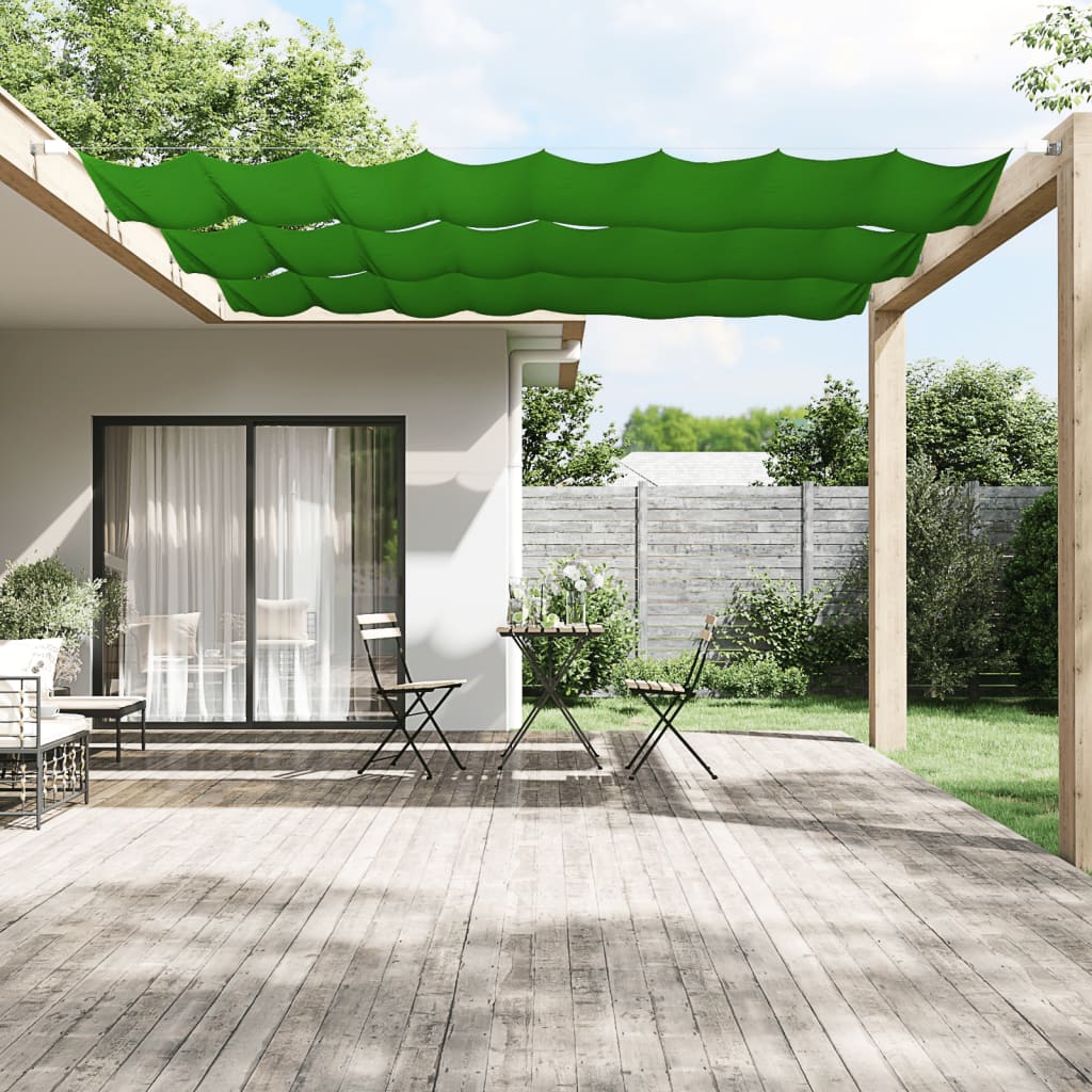 Paravento Verticale Verde Chiaro 60x420 cm in Tessuto Oxford - homemem39