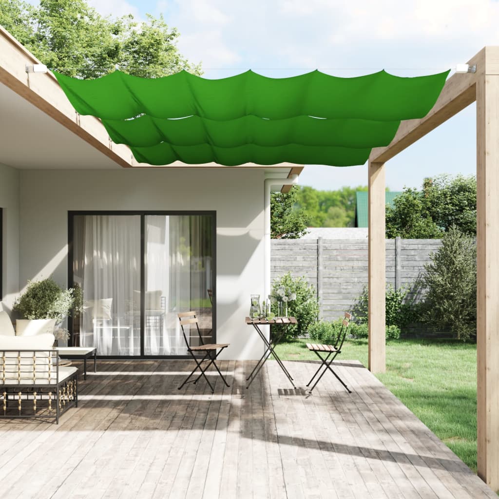 Paravento Verticale Verde Chiaro 140x270 cm in Tessuto Oxford - homemem39