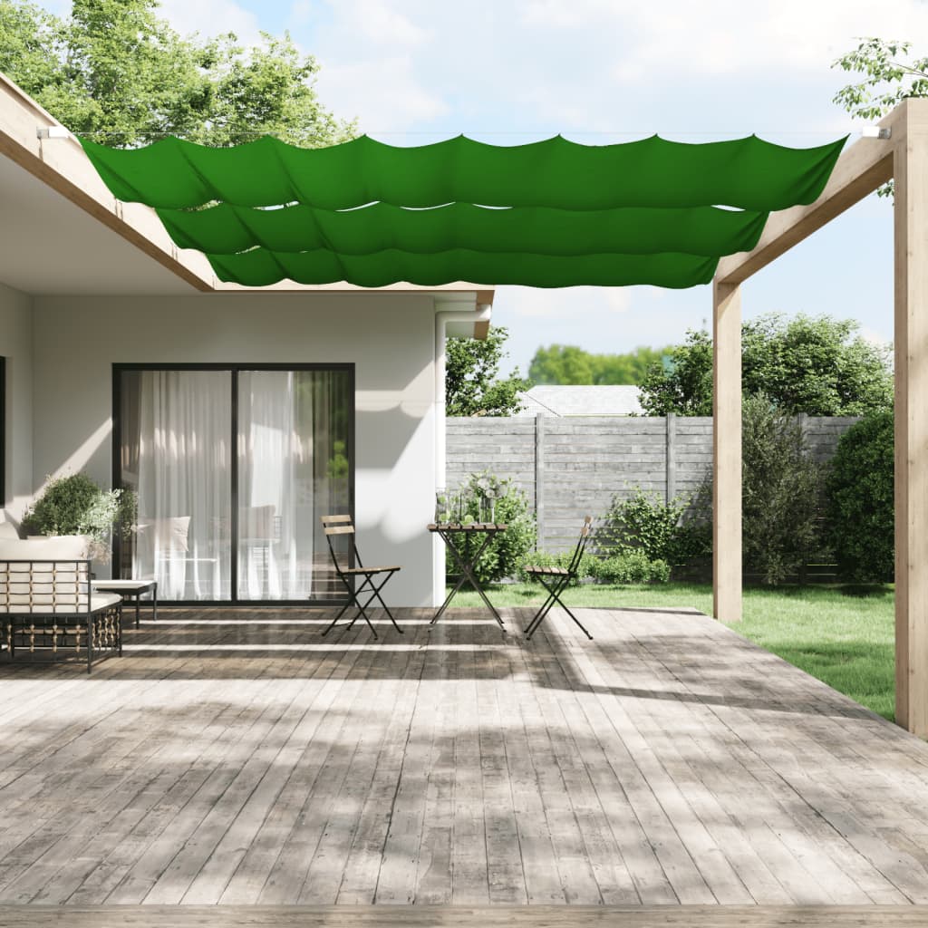 Paravento Verticale Verde Chiaro 140x800 cm in Tessuto Oxford - homemem39