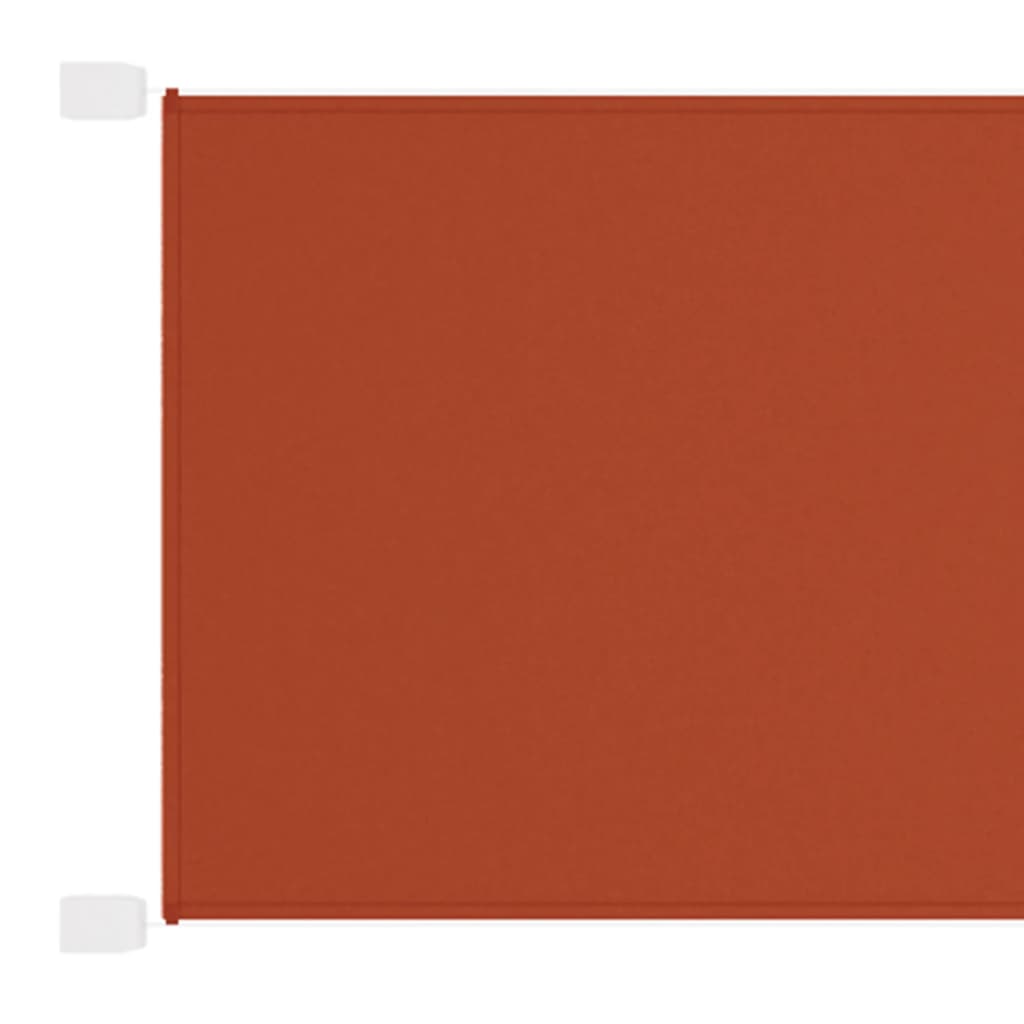 Paravento Verticale Terracotta 140x420 cm in Tessuto Oxford - homemem39