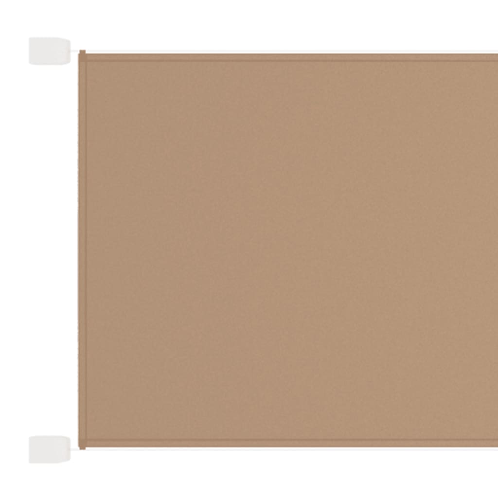 Paravento Verticale Tortora 60x1000 cm in Tessuto Oxford - homemem39