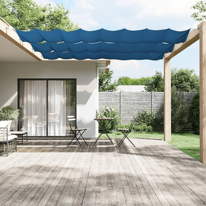 Paravento Verticale Blu 60x420 cm in Tessuto Oxford - homemem39