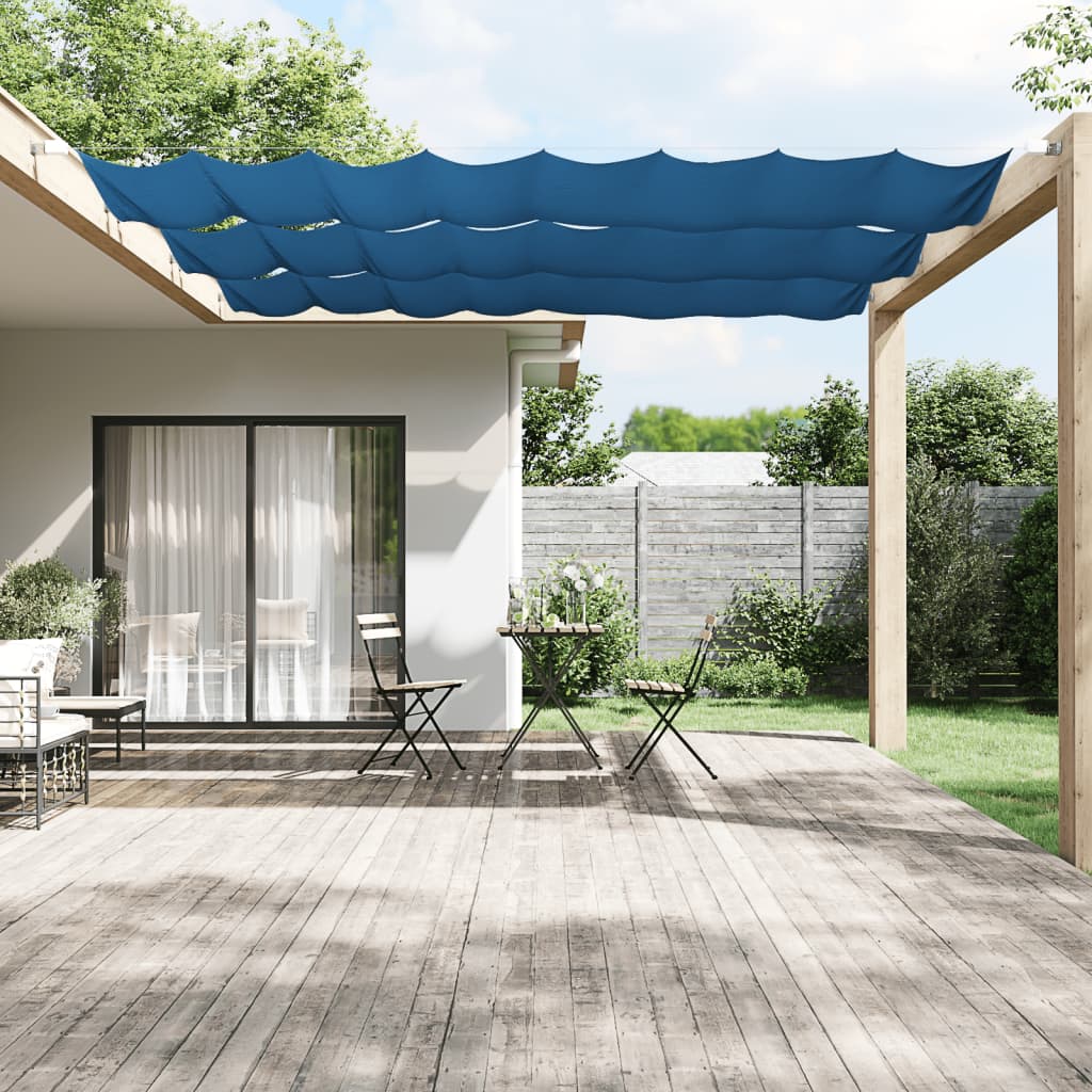 Paravento Verticale Blu 60x1000 cm in Tessuto Oxford - homemem39