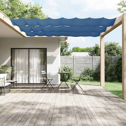 Paravento Verticale Blu 60x1200 cm in Tessuto Oxford | homemem39