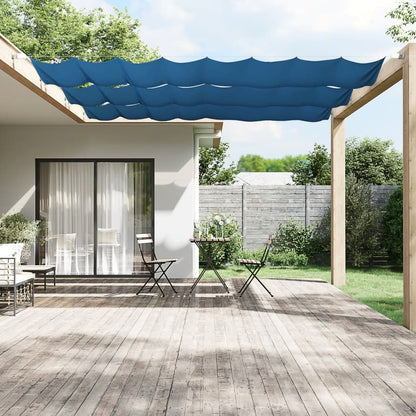 Paravento Verticale Blu 100x420 cm in Tessuto Oxford - homemem39