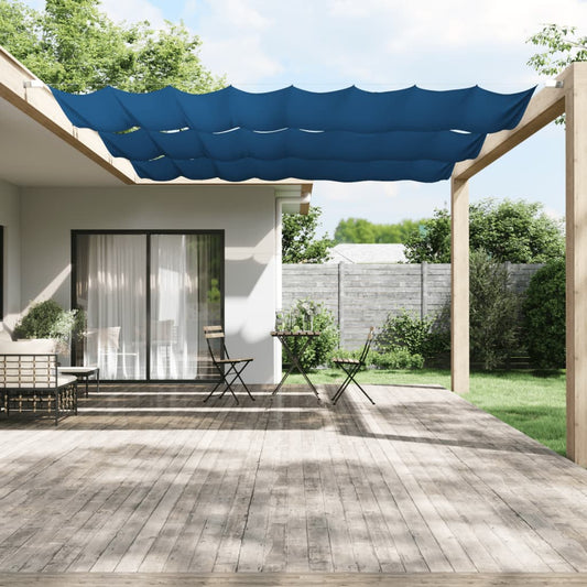 Paravento Verticale Blu 140x360 cm in Tessuto Oxford - homemem39