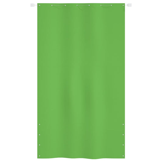 Paravento per Balcone Verde Chiaro 140x240 cm in Tessuto Oxford | homemem39