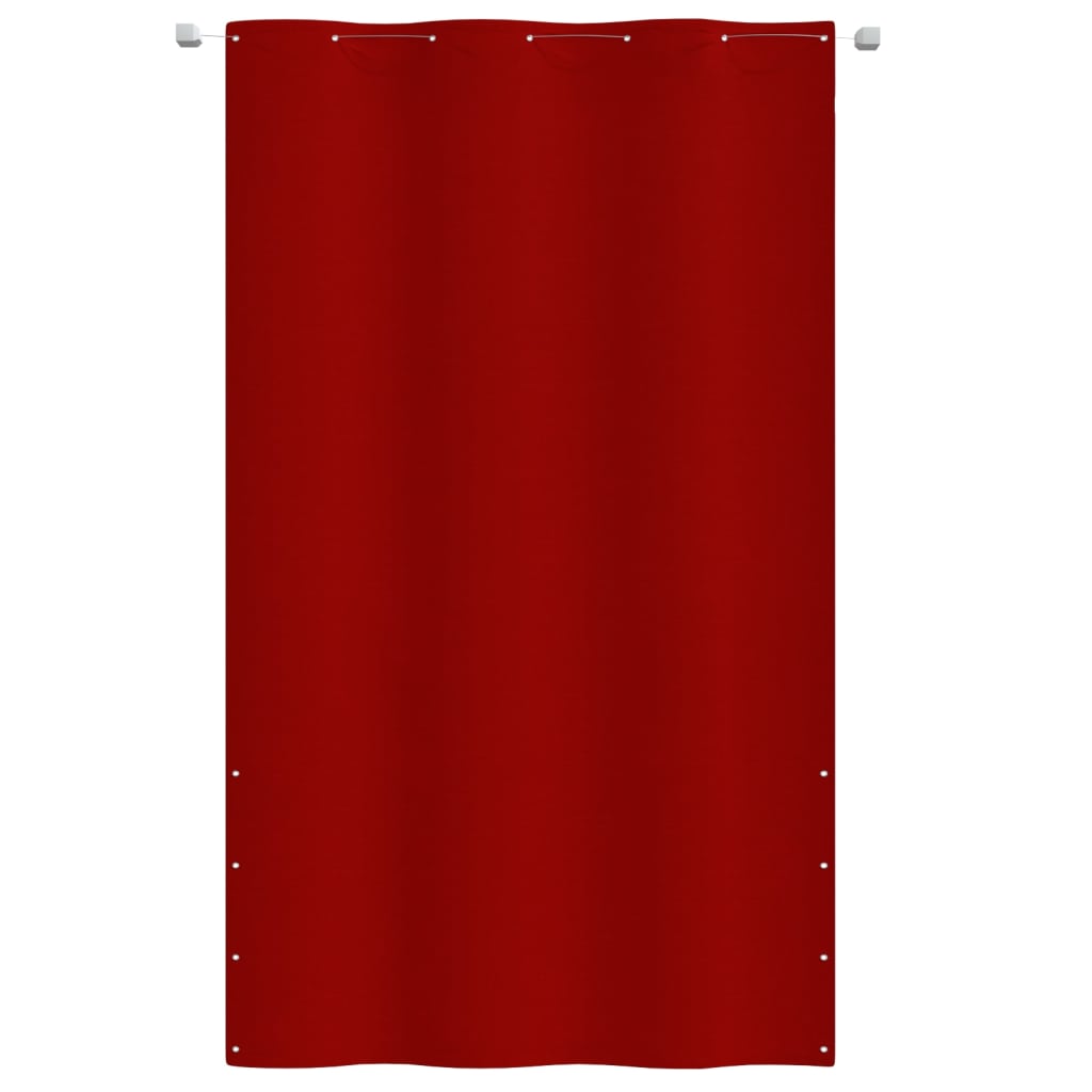 Paravento per Balcone Rosso 140x240 cm in Tessuto Oxford | homemem39