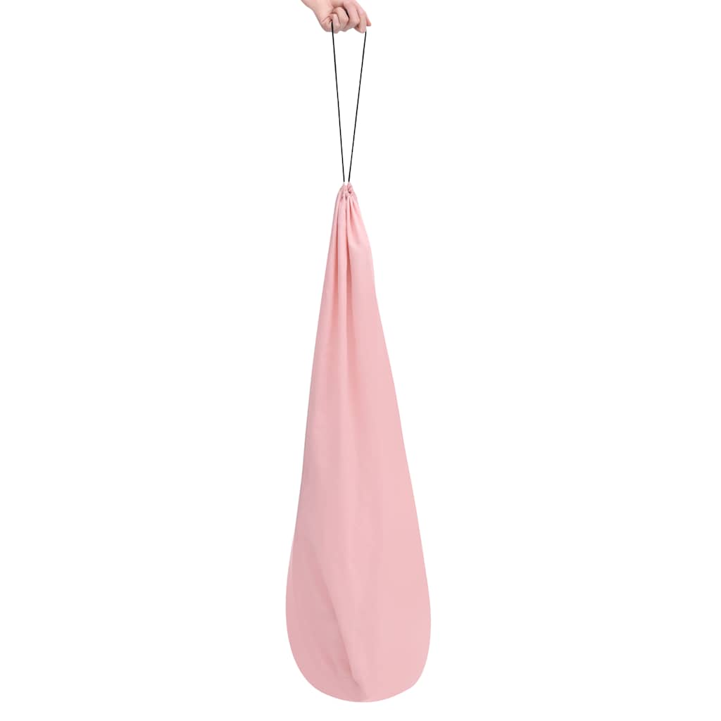 Tenda Tipi per Bambini con Borsa Rosa Microfibra 120x120x150cm