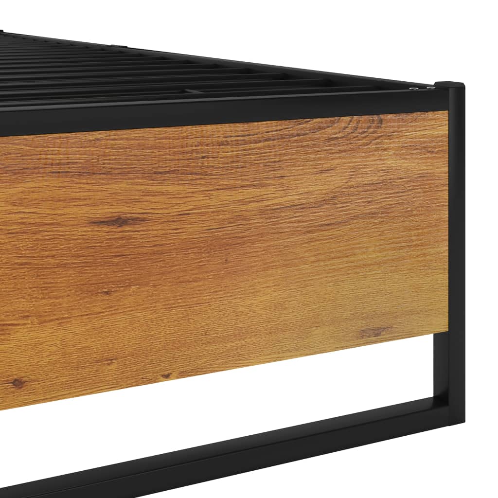 Giroletto Nero in Metallo 140x200 cm | homemem39
