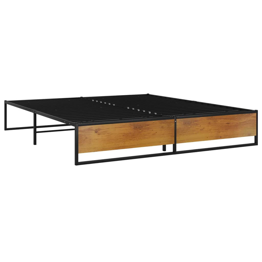 Giroletto Nero in Metallo 180x200 cm | homemem39