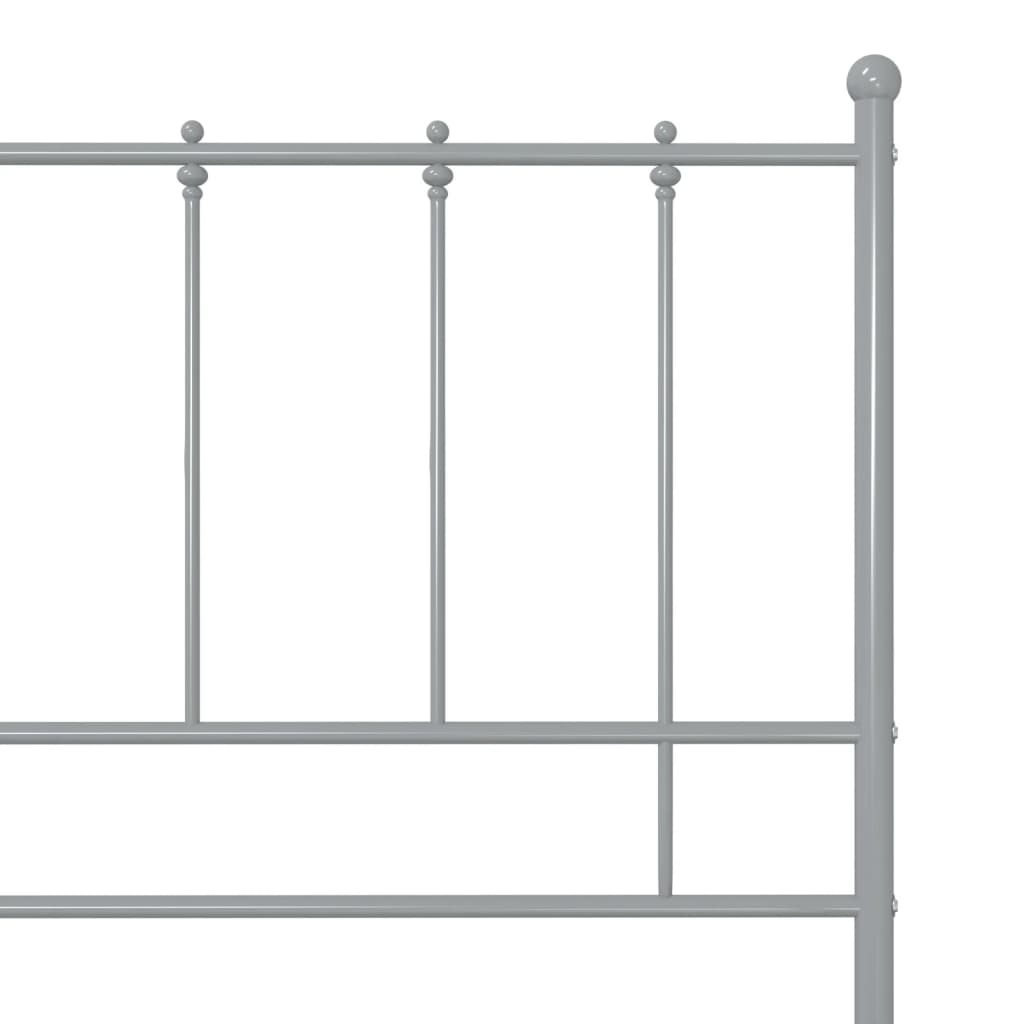 Giroletto Grigio in Metallo 100x200 cm | homemem39