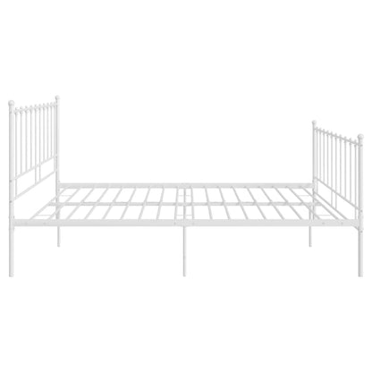 Giroletto Bianco in Metallo 140x200 cm - homemem39