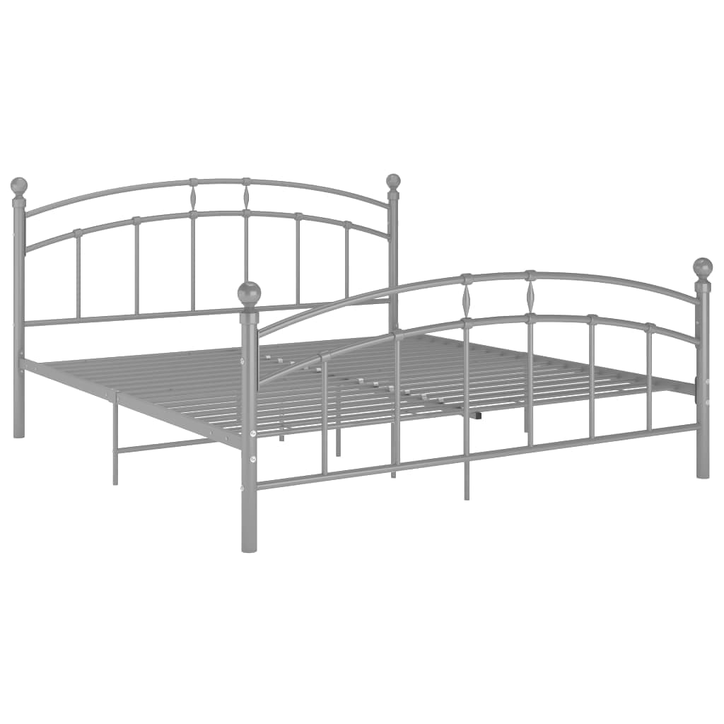 Giroletto Grigio in Metallo 180x200 cm | homemem39