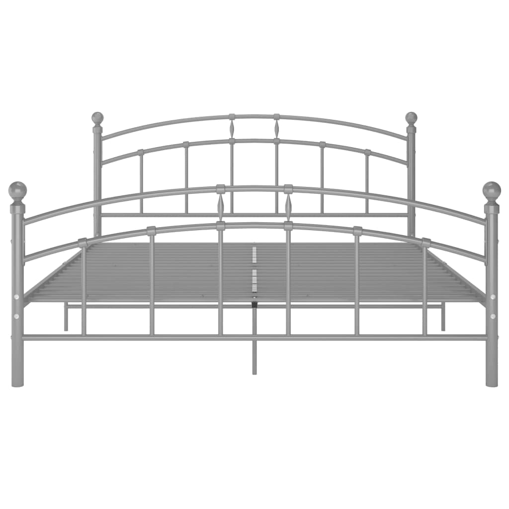 Giroletto Grigio in Metallo 180x200 cm | homemem39