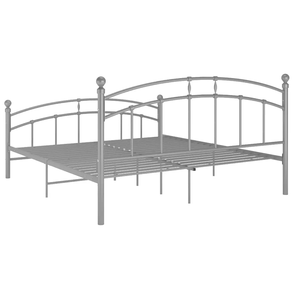 Giroletto Grigio in Metallo 180x200 cm | homemem39