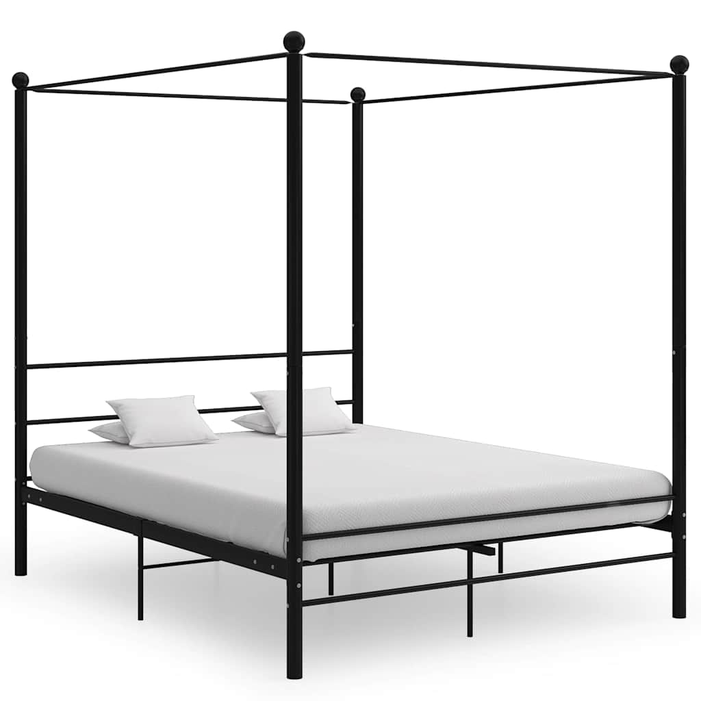 Letto a Baldacchino in Metallo