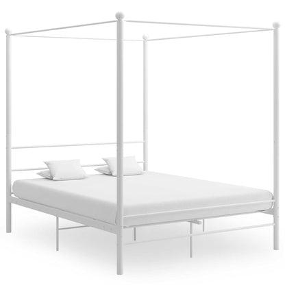 Letto a Baldacchino in Metallo