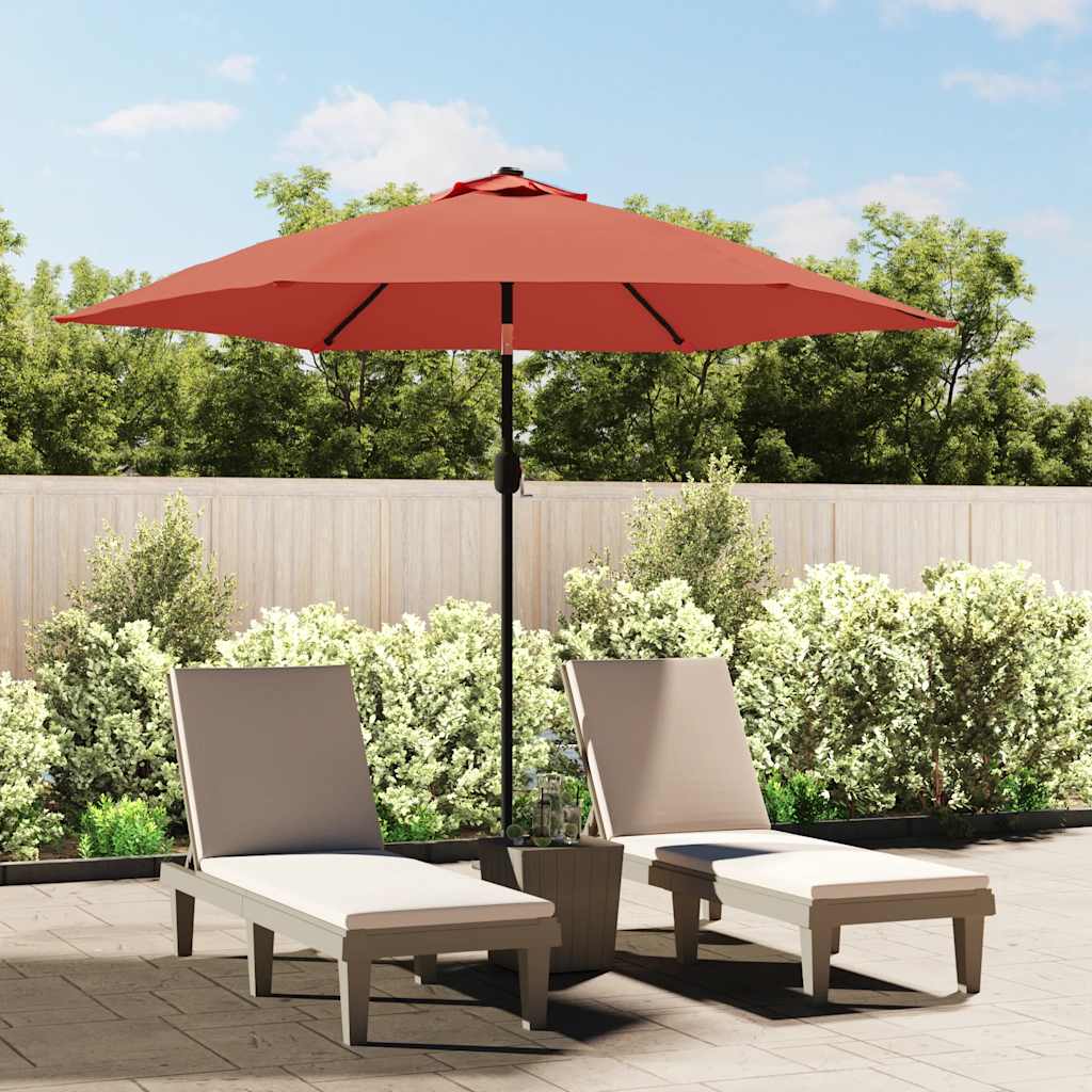 Telo di Ricambio per Ombrellone Terracotta 300 cm | homemem39
