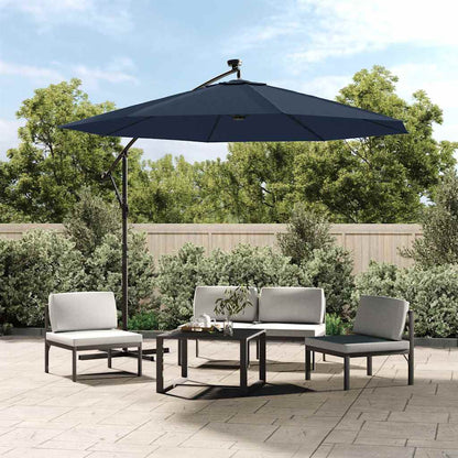 Tessuto di ricambio per ombrellone Blu 350 cm