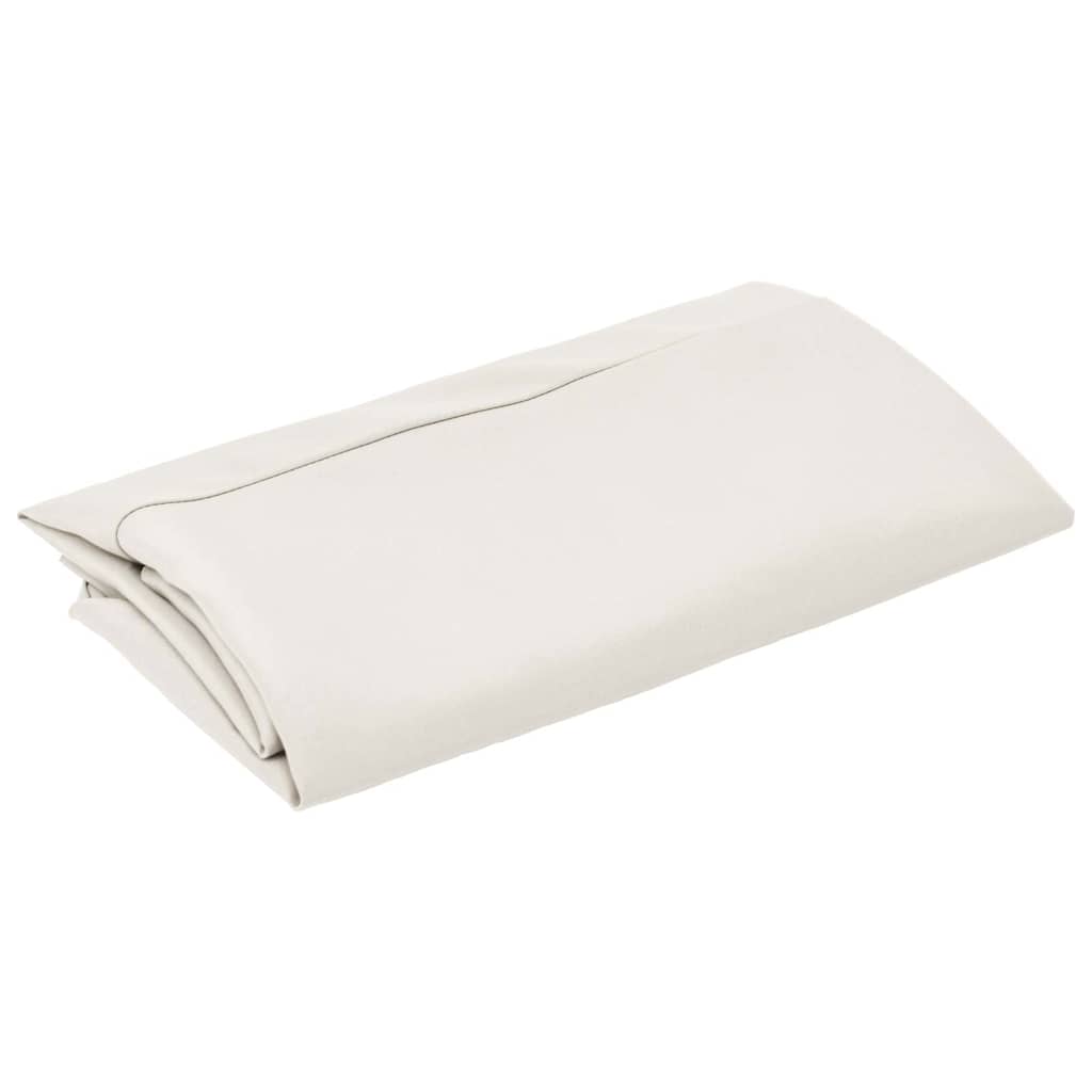 Telo di Ricambio per Ombrellone Bianco Sabbia 350 cm | homemem39