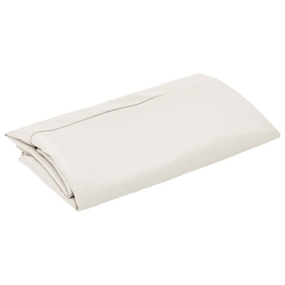 Telo di Ricambio per Ombrellone Bianco Sabbia 350 cm | homemem39
