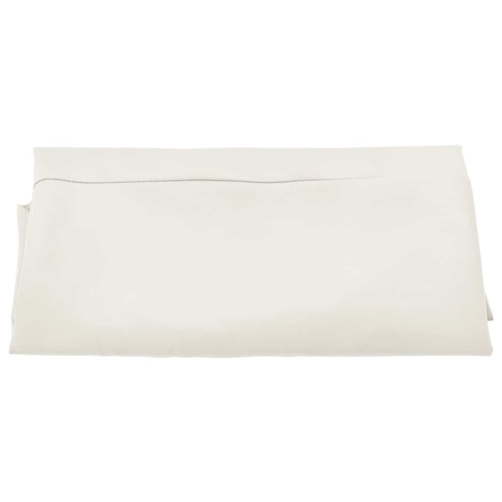 Telo di Ricambio per Ombrellone Bianco Sabbia 350 cm | homemem39