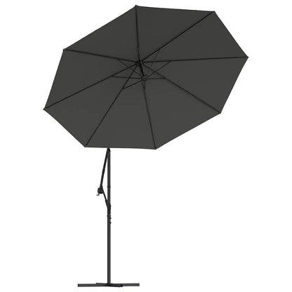 Tessuto di ricambio per ombrellone Antracite 350 cm