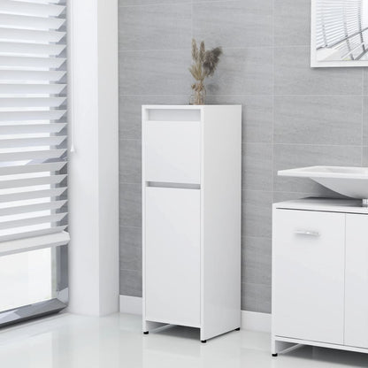 Set Mobili da Bagno 3 pz Bianco in Truciolato | homemem39