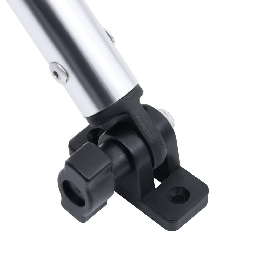 Bimini di Prua con Tendalino a 2 Archi Bianco 150x120x110 cm - homemem39