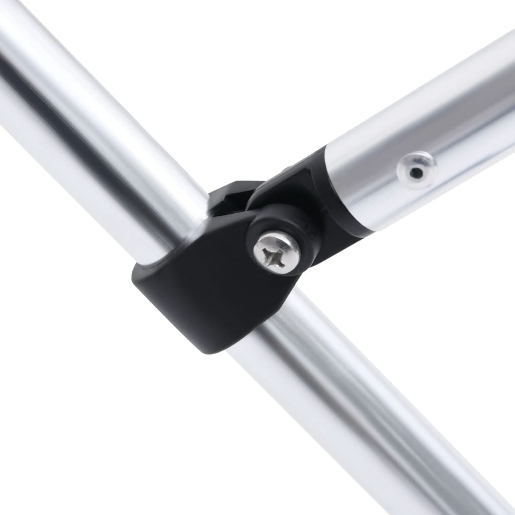 Bimini di Prua con Tendalino a 2 Archi Bianco 180x150x110 cm - homemem39