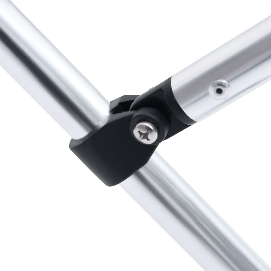 Bimini di Prua Tendalino a 4 Archi Bianco 243x(230-244)x137 cm - homemem39