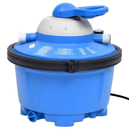 Pompa con Filtro a Sabbia Blu e Nera 385x620x432 mm 200W 25L - homemem39
