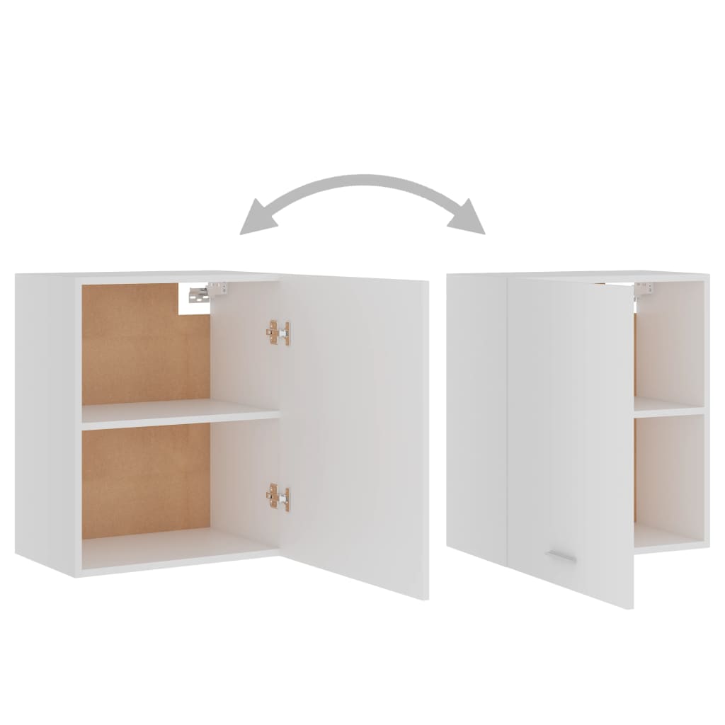 Armadi Sospesi “Lyon” 2 pz Bianchi 50x31x60 cm - homemem39