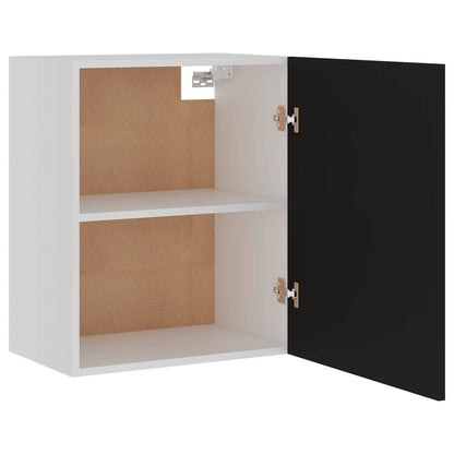 Mobili Pensili “Lyon” 2 pz Neri 50x31x60 cm | homemem39