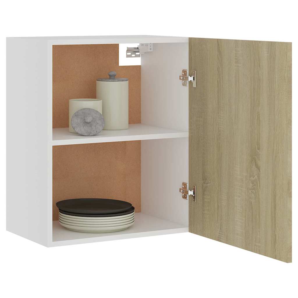 Mobili Pensili “Lyon” 2 pz Rovere Sonoma 50x31x60 cm