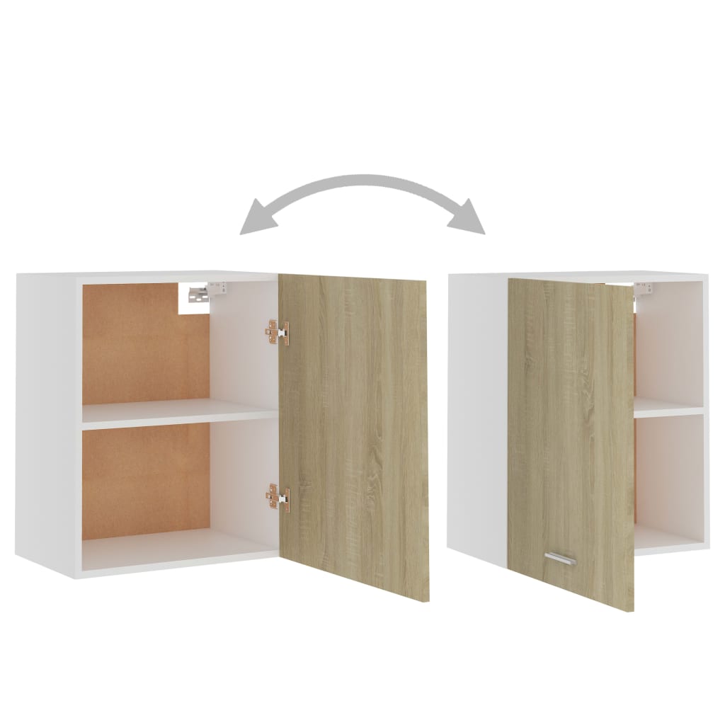 Mobili Pensili “Lyon” 2 pz Rovere Sonoma 50x31x60 cm - homemem39