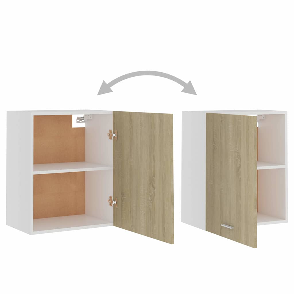 Mobili Pensili “Lyon” 2 pz Rovere Sonoma 50x31x60 cm