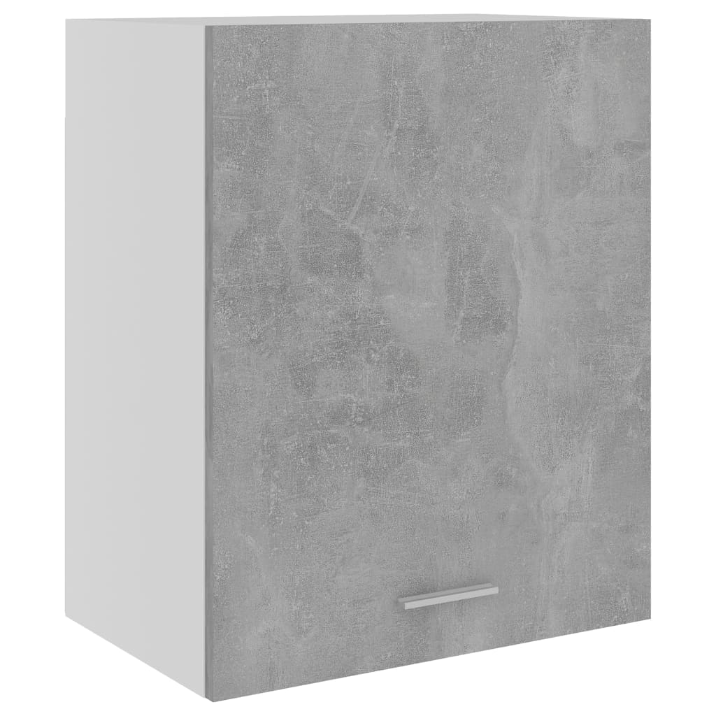 Armadi Sospesi “Lyon” 2 pz Grigo Cemento 50x31x60 cm in - homemem39