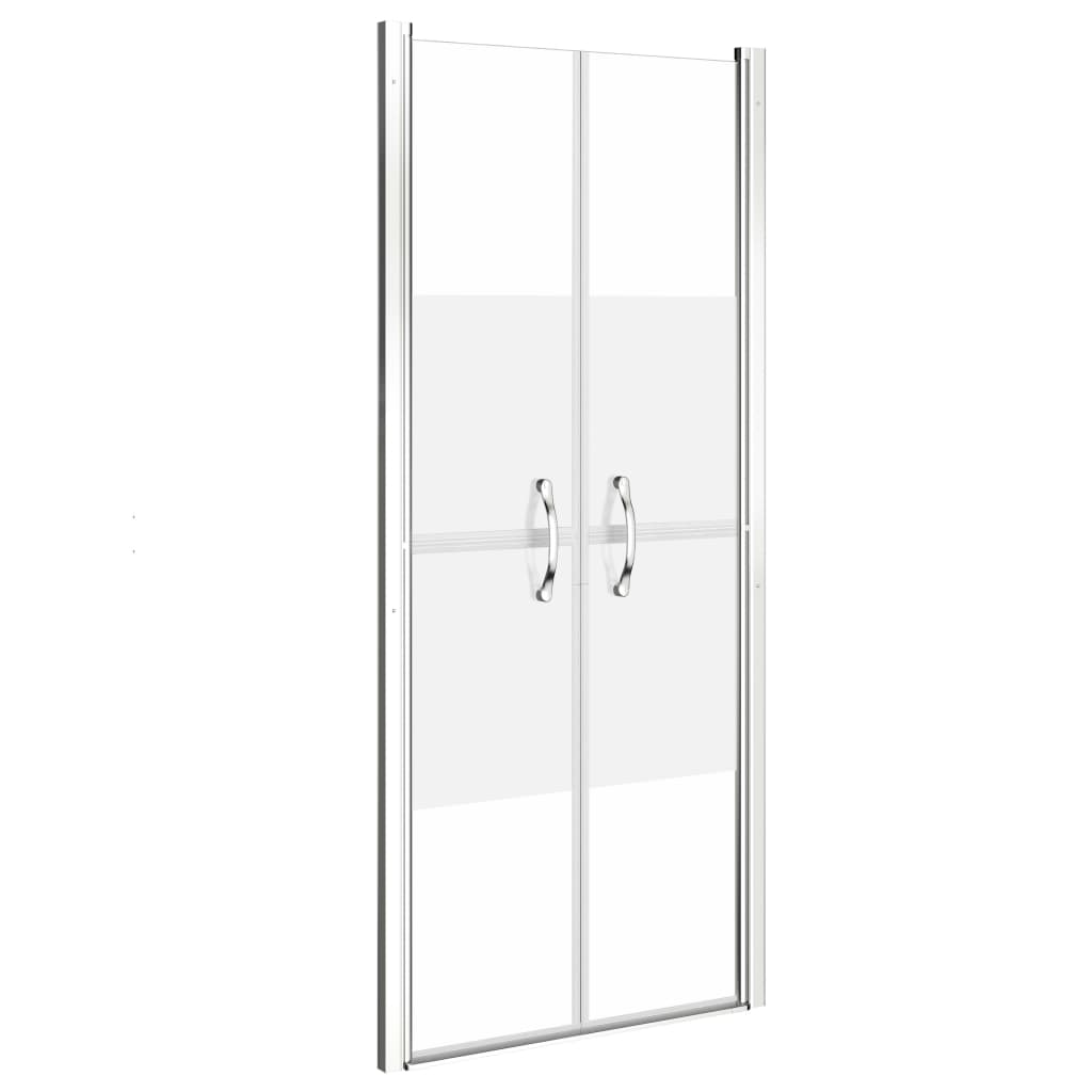 Porta per Doccia in ESG Semi-Satinato 76x190 cm