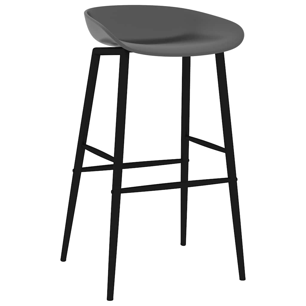 Set da Bar 7 pz Nero e Grigio | homemem39