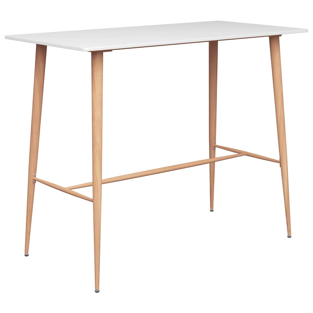Set da Bar 7 pz Bianco e Grigio | homemem39