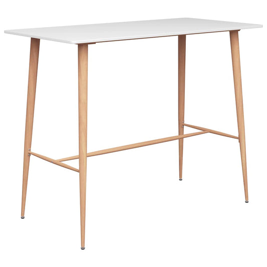 Set da Bar 7 pz Bianco e Grigio | homemem39