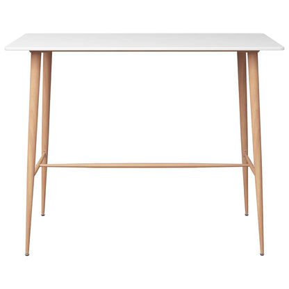 Set da Bar 7 pz Bianco e Grigio | homemem39