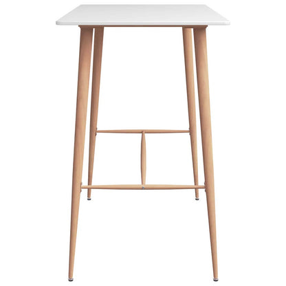 Set da Bar 7 pz Bianco e Grigio | homemem39